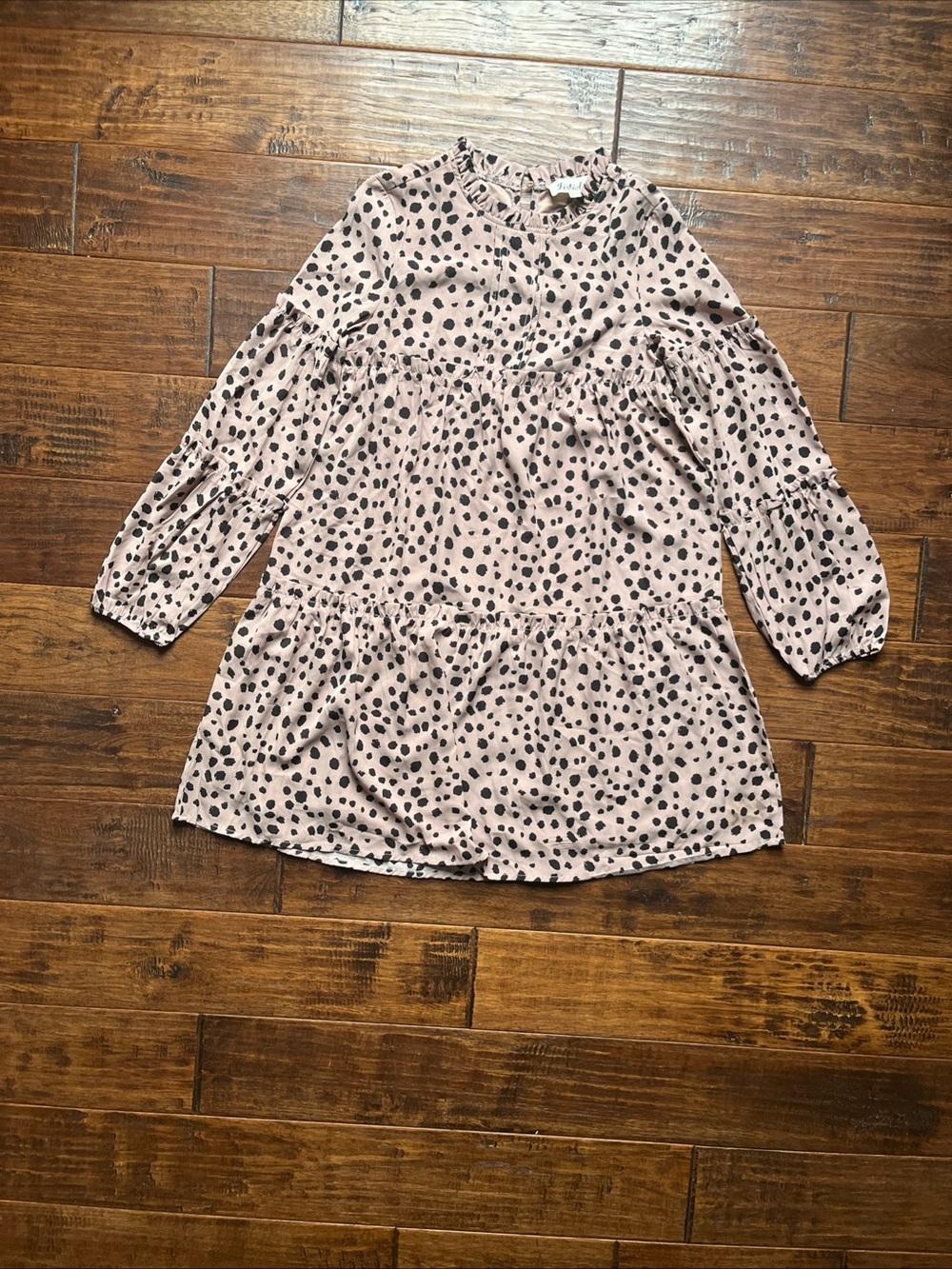 Listicle Women’s Pink Leopard Dress 
size XS